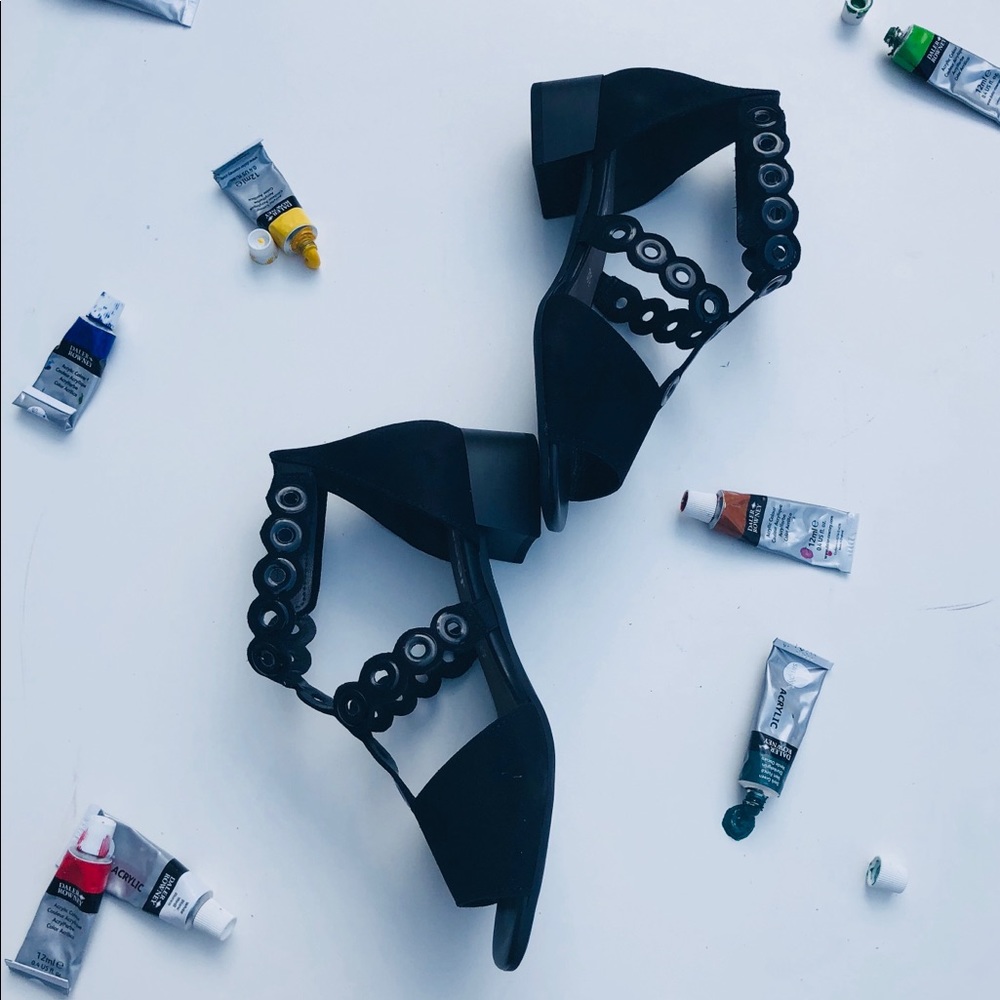 Black heels